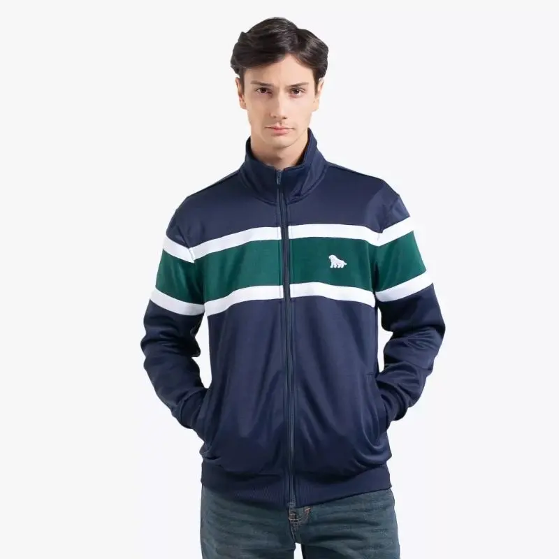 Delirium Jaket Tracktop Waffle Knit Katun Ads Poly 4