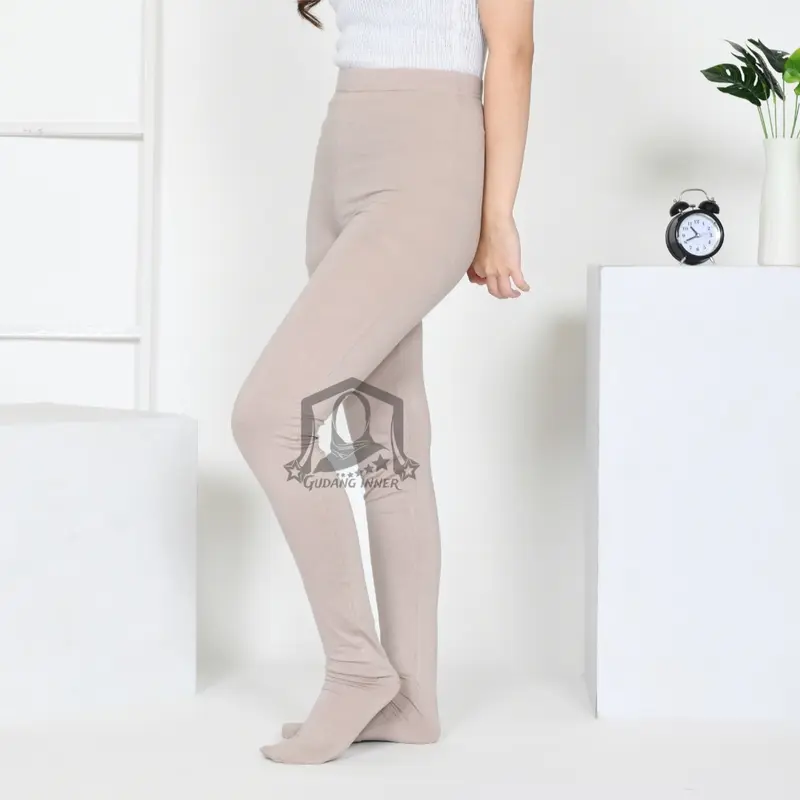 Legging Wudhu Dewasa Bahan Spandek Kaos Rayon Premium Nyaman 5