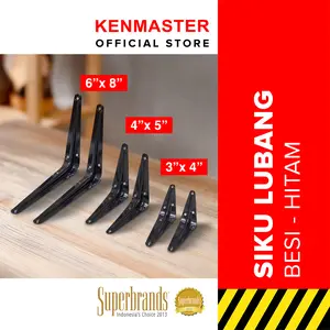 Kenmaster Siku Rak / Siku Penyangga - 1 set isi 2 PCS - SKRK035