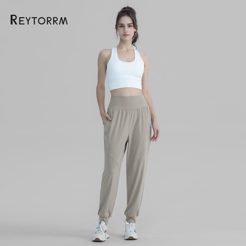 Reytorrm Celana Jogger Pants wanita Longgar Training Sport.(CK052) 4