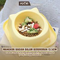 Gambar TP Focat Pet Feeder Bowl M32 Mangkuk Tempat Makan Kucing Anjing Hewan Peliharaan - Kuning dari Focat Indonesia Kab. Tangerang 3 Tokopedia