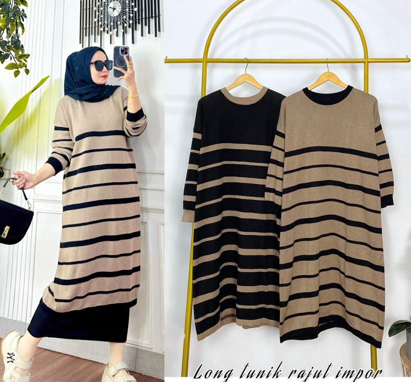 Product Introduction of TUNIK WANITA RAJUT IMPORT 23
