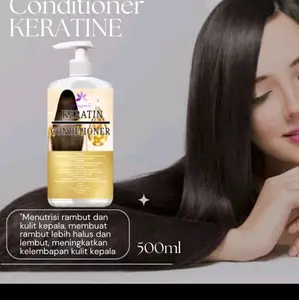 KONDISIONER KERATIN SMOOTH KONDISIONER EXTRACT BUAH 500GR PERAWATAN RAMBUT SALON BPOM