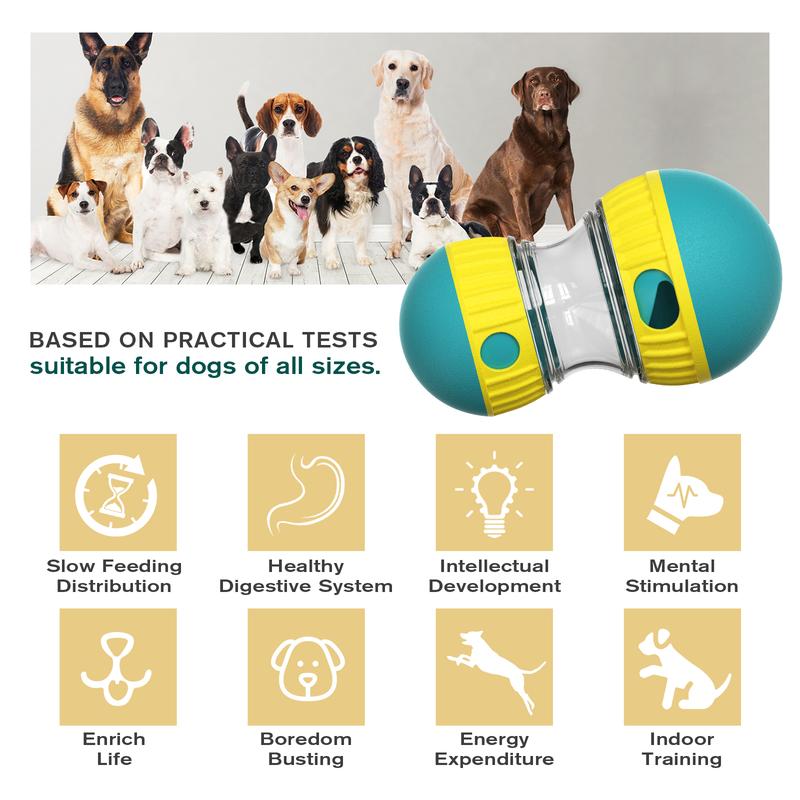 Product Introduction of Dog Puzzle Toy Heavy Duty Chew-Proof Interactive Treat Dispenser, Adjustable Slow Feeder Ball for Aggressive Chewers - Food-Grade ABS Mental Stimulation Toy (All Breed Sizes) 12