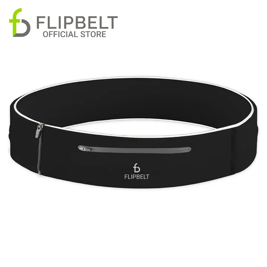 FlipBelt Elite Running Belt for Phone and Small Accessories. Water-Resistant Exercise Waist Pouch