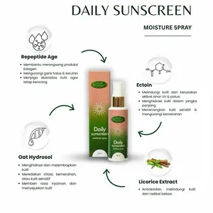 DAILY SUNSCREEN SPRAY NENEKMOYANG69 Spf 30 (50ml)