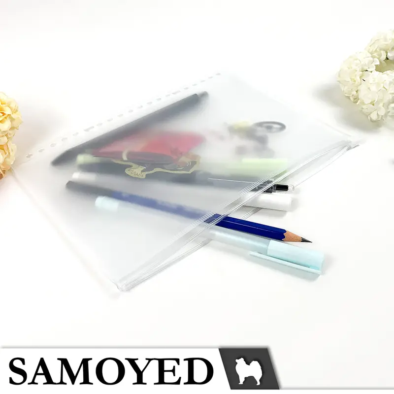 Kantong / Zip / Zipper / Ziplock Pocket / Bag for Binder Note / Loose Leaf A5 Samoyed ZPBN-11 2
