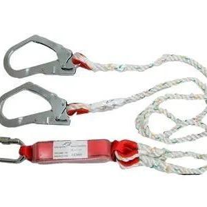 Gambar Lanyard Double Hook Dengan Absorber Merk Leopard LP0125 dari Excellent Safety Kota Administrasi Jakarta Utara Tokopedia