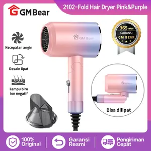 GM Bear Fold Hair Dryer 2102 - Vlasy Alat Pengering Rambut Perawatan Rambut