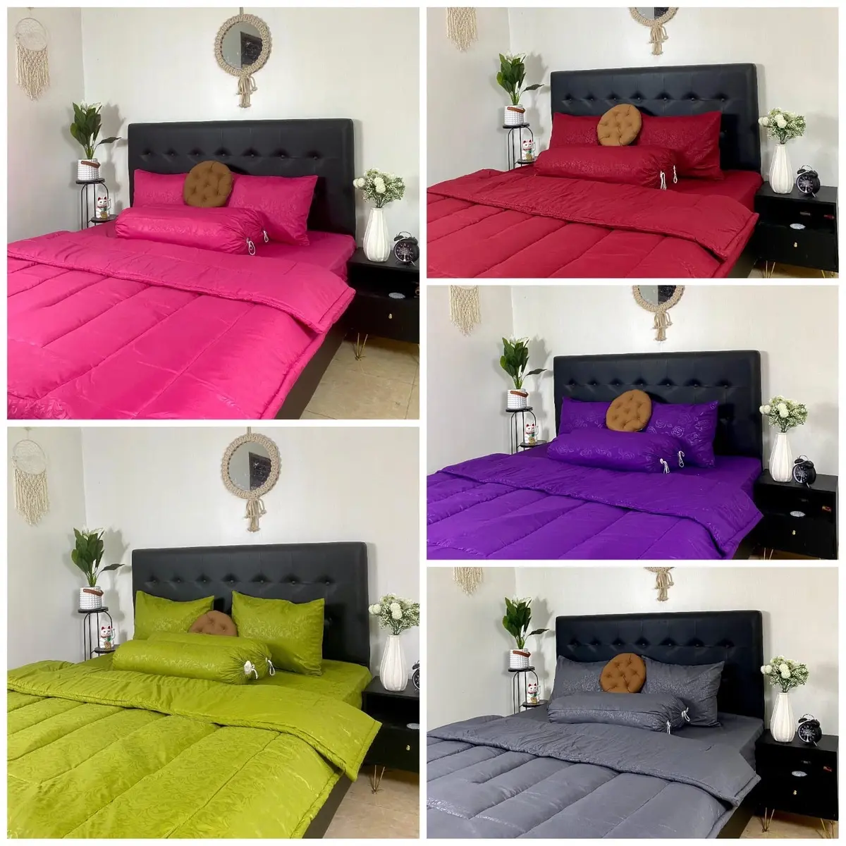 BED COVER SET POLOS EMBOSS UK 90 100 120 140 TINGGI 20 // HOME MADE