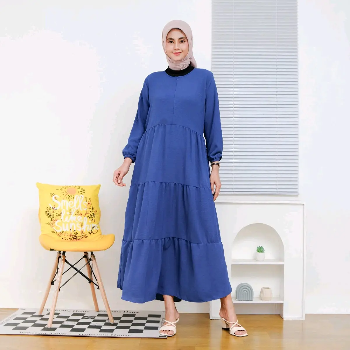 GAMIS SUSUN CRINGKEL DRESS POLOS BUSUI