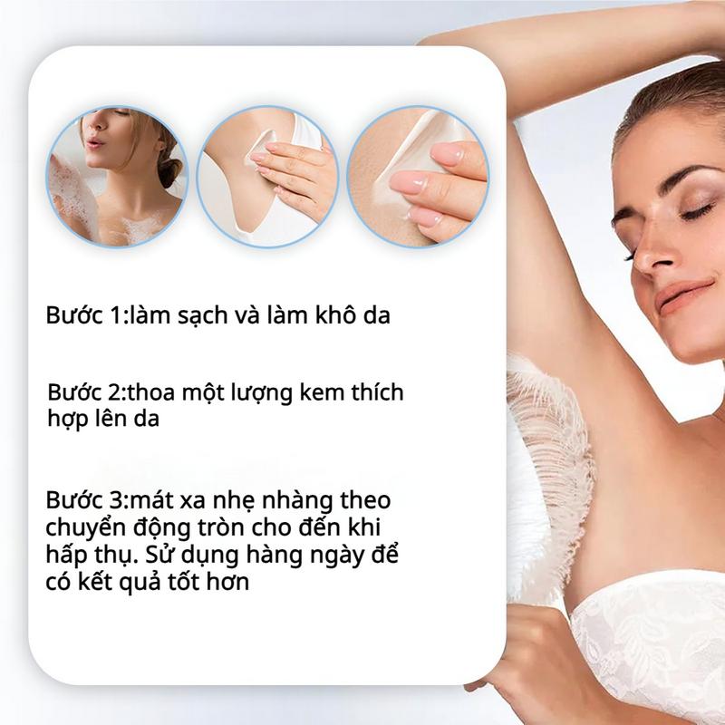 Kem Dưỡng Cải Thiện Sắc Tố Da 30g – Dưỡng Sáng Vùng Nách, Đầu Gối, Khuỷu Tay Với Niacinamide & Chiết Xuất Dâu Tằm – Chăm Sóc Da Toàn Thân 7