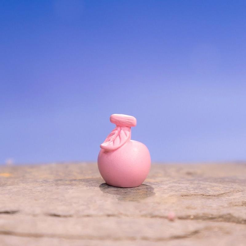 Tượng Hươu Hồng Mini, Trang Trí Sáng Tạo, Làm Bằng Resin Thu Nhỏ Hươu Hồng, Giỏ Trái Cây Dễ Thương, Phong Cảnh Siêu Nhỏ Thích Hợp Cho Cảnh Quan Nhỏ 6