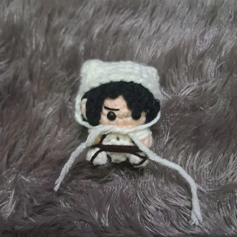 KEYCHAIN ATTACK ON TITAN CHIBI CHARACTER AMIGURUMI || GANTUNGAN KUNCI AOT 0