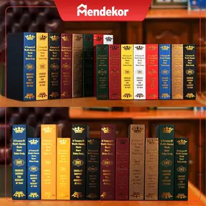 BUKU KLASIK pajangan properti foto dummy book buku palsu ensiklopedia New