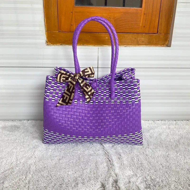 Tas Anyaman Wanita Jally Premium XL Muat 10kg Bisa Tambah Nama 1