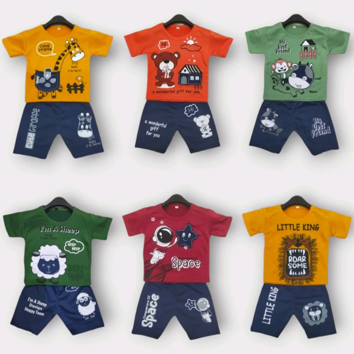 PAKET GROSIR 3 PCS / setelan anak laki laki 1-4 tahun / setelan baju anak cowok