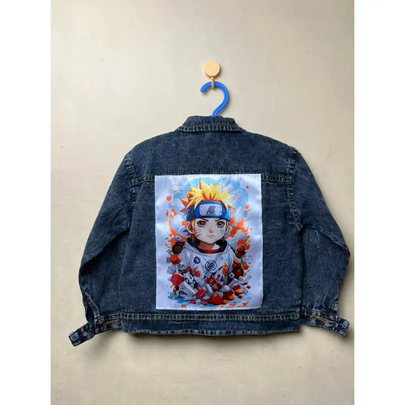 Jaket Jeans Anak Laki-Laki Karakter Usia 1-10 Tahun - Fashion Denim  Anak-Anak jaket anak anak laki 6