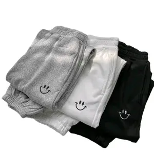 CELANA jogger pul senyum dewasa celana Wanita Uniseks Sport Joger