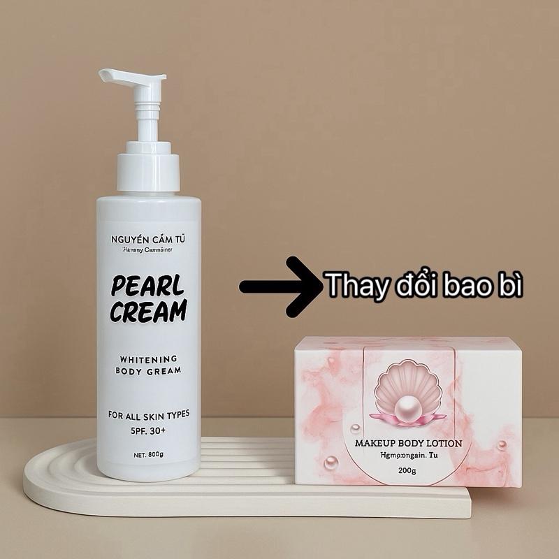 Kem MAKEUP Chống nắng Body Ngọc trai SPF 50+ hỗ trợ dưỡng sáng da từ hoạt chất