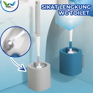 WARS Sikat Lengkung WC Toilet Pembersih Kloset Kamar Mandi