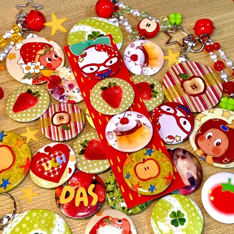 DAS MINI PIN BUTTON JUMICORE 1 SET ISI 4PCS MINI PIN 32MM