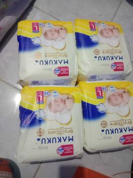 Product Review of [2 BALL] Makuku Dry Care SAP Diapers Tape/Pants NB-S38/M30/L28/XL24/XXL22| Popok Bayi Tipis Cepat Kering Pampers Anti Gumpal Tipe Perekat dan Celana Anti Ruam from u**3 1