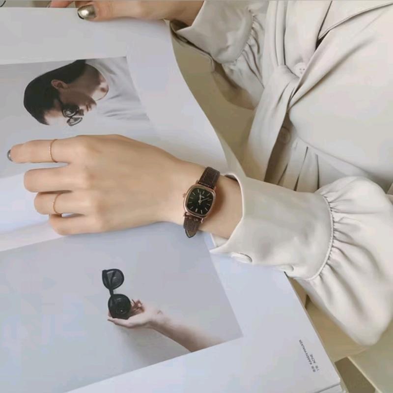 Jam Tangan Wanita Retro untuk Bisnis Korean Importi - Model Terbaru - Watches 4