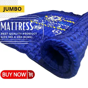 Promo Kasur Lantai JUMBO 180x200cm Murah isian Kapuk hijet Asli Kapasitas 3-4 orang dewasa Furniture  Minimalis ekstra plush