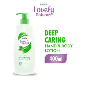 HANDBODY Lovely Naturals 400 ML – Deep Caring Hand & Body Lotion Perawatan Vitamin