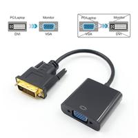Gambar konverter dvi 24+1 to vga aktif - dvi-d to vga active converter cable Black Laptop Accessories - HITAM dari Multi Komputer Kota Administrasi Jakarta Barat 2 Tokopedia