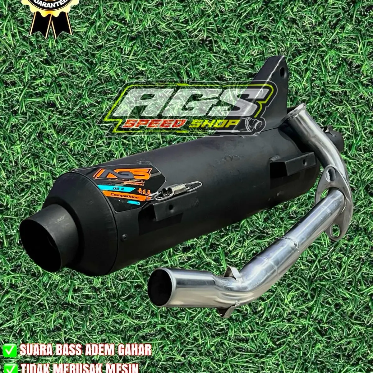 Knalpot tsugigi matic BEAT//MIOJ// MIO M3 //VARIO // VARIO 125 // VARIO 150 // SCOOPY// NMAX// AEROX. BASS ADEM TERLARIS Motorcycle Mesin