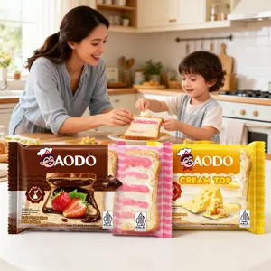ROTI AODO NEW Panggang Isi Melimpah Cheese Strawberry Chocolate Roti Lembut Baru Snack Toast Bread