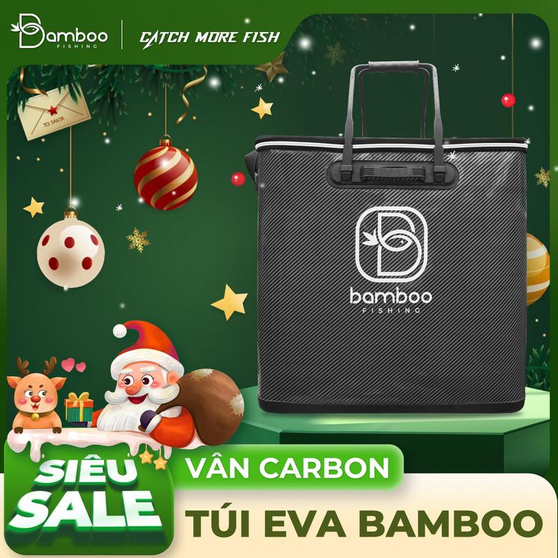 Túi Đựng Cá Bamboo EVA Cao Cấp Kích thước 52*18.5*49cm Chống thấm nước Trọng lượng nhẹ Sức Chứa Lớn Thẩm mĩ và bền bỉ 