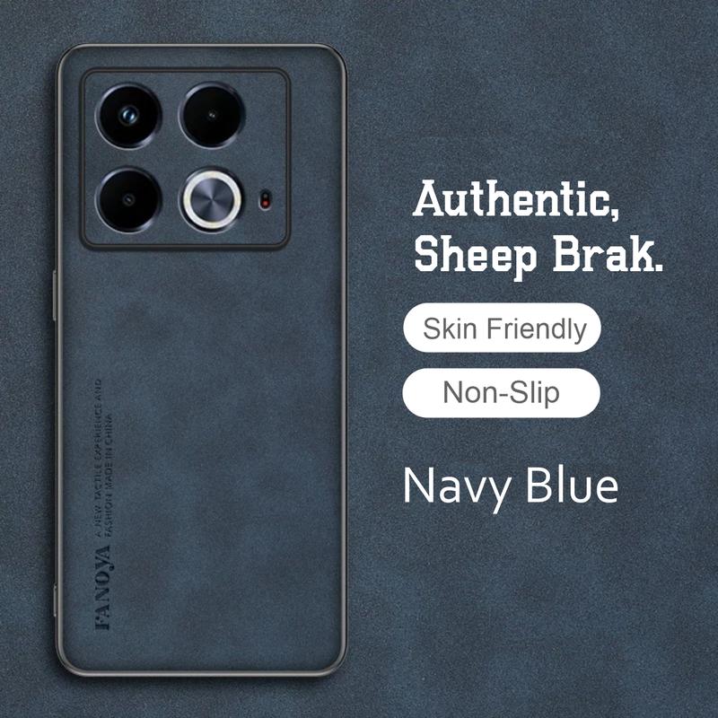 Soft Case Infinix Note 40 40 Pro Luxury Casing Sheepskin Leather FOR Infinix 4