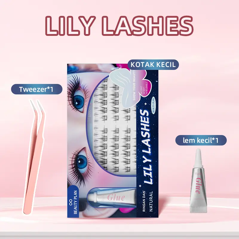 MIN(Free Tweezer & glue1.5g) Dense