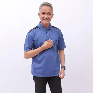 KAOS KERAH KOMBINASI LENGAN PENDEK KAOS KERAH KOMBINASI LENGAN PENDEK