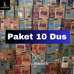 Paket Grosir 10 Dus Soklin Liquid 20ml 500an Isi 120pc Detergen Cair Konsentrat Cepat Larut Tidak Meninggalkan Residu Wangi Segar