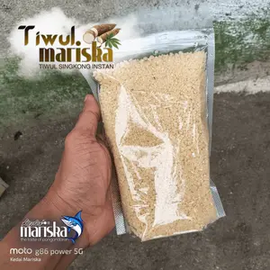 Tiwul Mariska Oyek Singkong Asli Kemasan 500 gr Tiwul Instan Kualitas Super