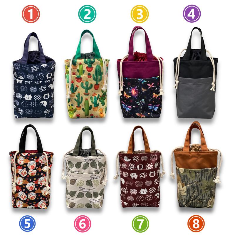 Túi đựng ly giữ nhiệt có quai 1200ml, 1250ml, BAOL Y17 1500ml, 1800ml, đựng 2 bình giữ nhiệt có tay cầm  Bag Hoa