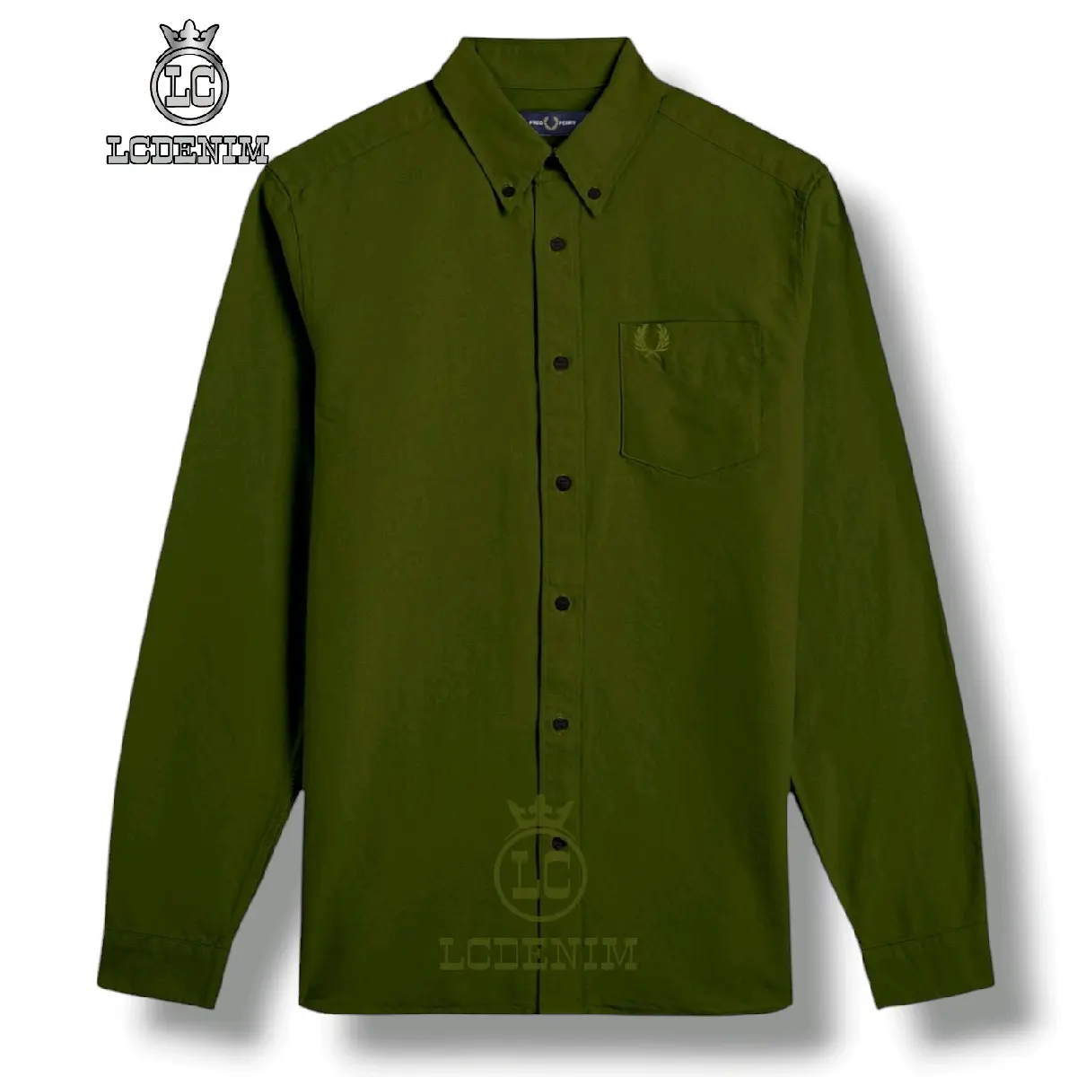 Kemeja LCDENIM Kasual Kerah Lengan Panjang Pria Polos slim Kemeja Distro Cowok Trend Kemeja Terbaru Baju Katun Kantor Keren