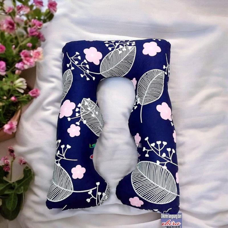 PROMO LIVE Bantal Hamil Jubo 2 Lapis Kain Putih 8