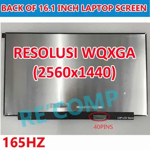LED LAYAR LCD HP OMEN 16-B0005DX 16-K0039TX 16-XF0033DX 16-B0064TX 16.1INCH QHD