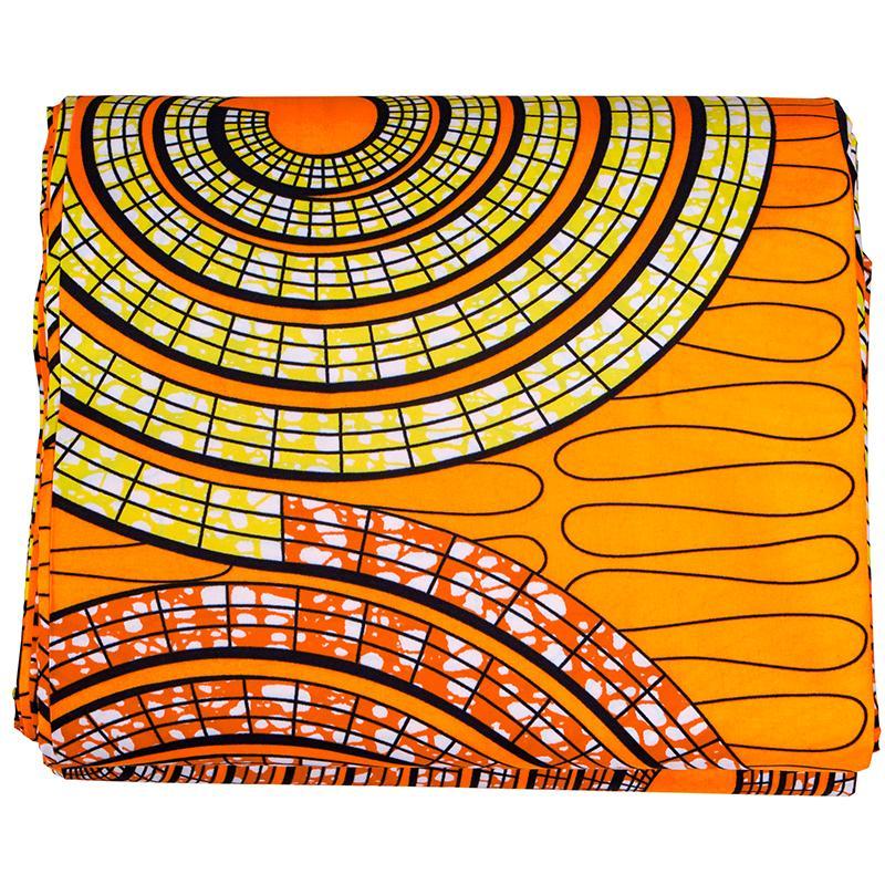Product Introduction of Ethnic Style Wax Printed Fabric, 6 Yards Multifunctional Exquisite Clothing Bedding Fabric, DIY Craft for Home Dormitory Bedroom Living Room 3