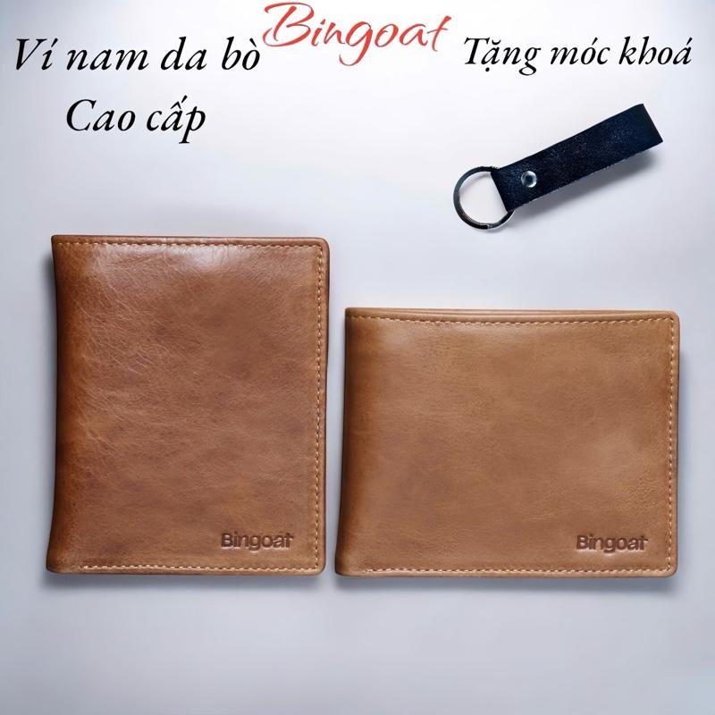 Da pulup nhập khẩu Ví nam da bò thật bảo hành 12 tháng có nhiều ngăn đựng thẻ 2 ngăn lớn và 1 ngăn khoá kéo Wallet
