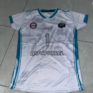 Jersey cewek arf apparel fullprinting bahan tebal nyaman di pakai ber olahraga