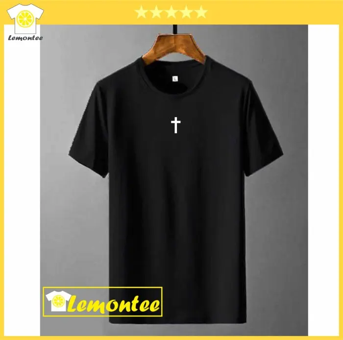 Spesial Kaos Rohani Kristen Katolik Salib 2 White Kaos Distro Pria Wanita 0