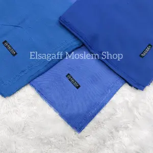 Hijab Segiempat Saudi Ori Katun 3 Rawis