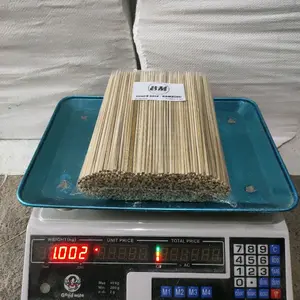 tusuk sate kambing bulat bersih kuat untuk masakan tradisional dan modern