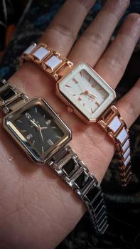 Product Review of COD Jam Tangan Mirete Wanita Rantai Keramik Analog  Terlaris Best Seller Watches from M**h R**🐣 1